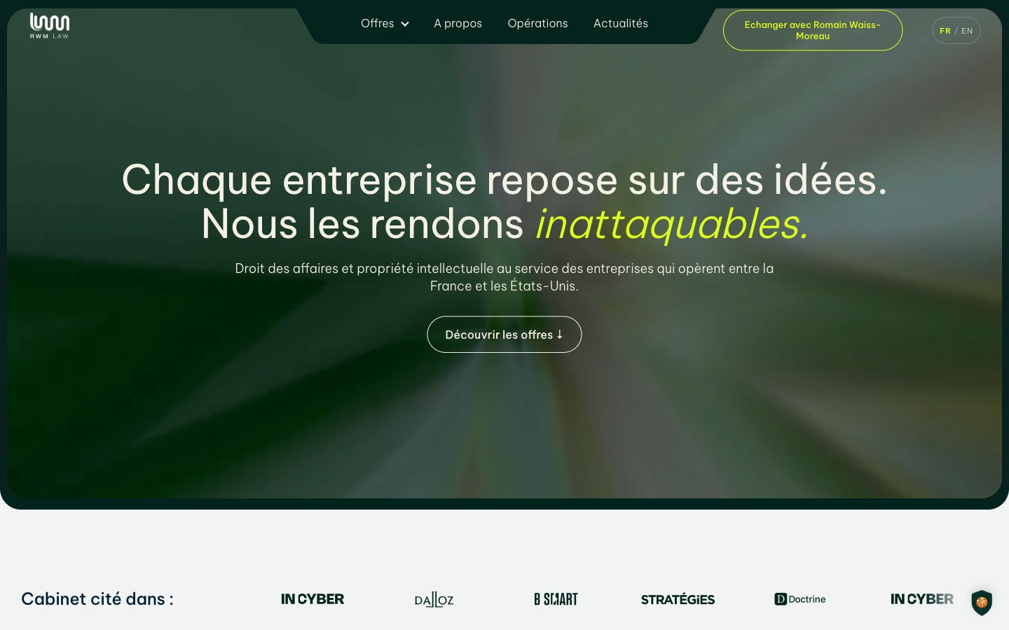 Site internet RWM